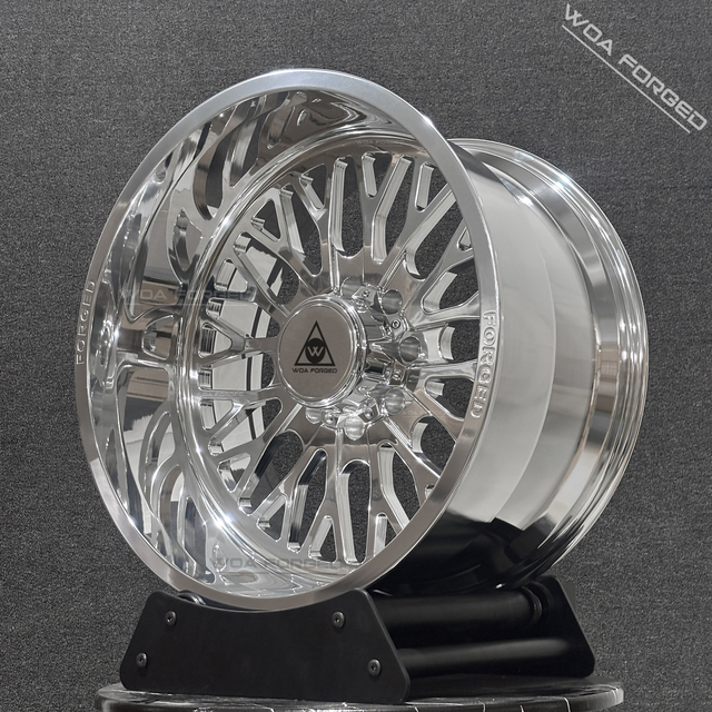 Same Type As Polished Chrome Forged Truck Wheel 20x12 22x14 6x5.5 24x12 24x14 26x14 for Deep Concave Super Single Wheel