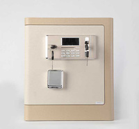 Caja Fuerte con Pantalla LCD, Modelo Más Vendido, Caja Fuerte para Muebles con Corte Láser, con Pantalla y Caja Oculta para Oficina en Casa