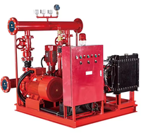 Pompe centrifuge horizontale haute pression à moteur diesel haute puissance, pompe de relevage verticale, système de lutte contre l'incendie, en fer, OEM