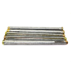 Vis et chevilles d'expansion en acier au carbone galvanisé pour cadres de portes et fenêtres métalliques - Product Image 1