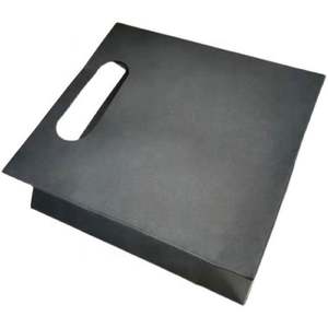 Bolsa de Papel Negra Personalizada para Joyería, de Tamaño Pequeño, con Logotipo, para Regalos de Boutique de Marca de Lujo - Product Image 5