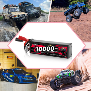 LEIDA LD05-6S10000 22.2V 40C 6S Lithium Ion <strong>10000mAh</strong> <strong>Lipo</strong> <strong>Battery</strong> for FPV Quadcopters RC Cars Trucks Boats (800 Cycles) - Product Image 3