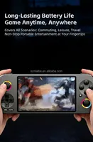 Console de jeu portable Maitre G36 avec écran IPS de 4,5 pouces, résolution 480x854, triple cœur, WiFi intégré, jeux open source, double joystick, Linux