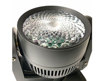 STS Nouvelle Lyre LED 4-en-1 COB RGBW 120W avec télécommande et programmes automatiques, en aluminium moulé sous pression, IP20, pour fêtes, mariages, concerts