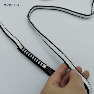 Boucle d'escalade plate circulaire résistante à l'usure de haute résistance personnalisée en usine UHMWPE - Product Image 4