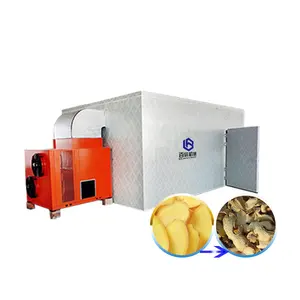 Máquina de procesamiento de rebanadas de ajo seco, armario de secado de rebanadas de jengibre, bomba de calor, secador de alimentos