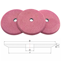 Meule nitrifiée 250mm PDX meule abrasive alumine/corindon affûteuse lames de scie pour scie à ruban meuleuse d'établi