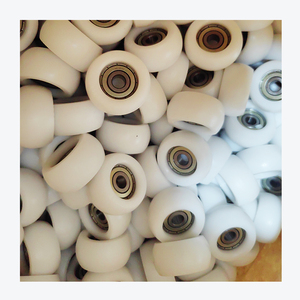 BSR69622-10 Nylon nhựa ròng rọc bánh xe 6x22x10mm hướng dẫn mang ròng rọc đường sắt bóng bánh xe cho lái xe thiết bị cơ khí - Product Image 6