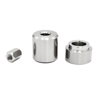 Écrou de couplage hexagonal en acier inoxydable sur mesure, écrou d'extension long non standard, résistant à la corrosion pour raccord de tige filetée