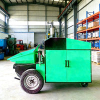 Mini-pompe diesel pour colonnes de construction secondaire, portable, conception à faible coût de main-d'œuvre