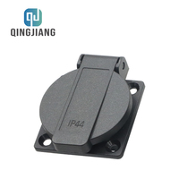 Enchufe Industrial Británico Impermeable IP44, Protección de Seguridad, Tipo Tarjeta Integrada, Conexión por Tornillo, Cable de Extensión Termoplástico