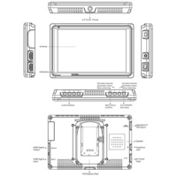 Moniteur de terrain pour caméra FEELWORLD FW279, 7 pouces, 2200 nits, menu multilingue, commande en gros, personnalisation du logo/l'animation de démarrage