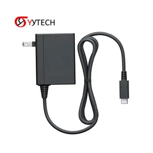 SYYTECH Travel TV Power Quick Fast Charger Adapter for NS Nintendo Switch Lite Accessories US EU UK Plug