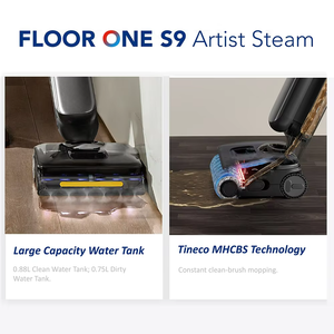 Aspirateur robot intelligent <span class=keywords><strong>Tineco</strong></span> FLOOR ONE Switch S9, aspirateur humide/sec avec filtre HEPA et moteur sans balais pour la maison et l'hôtel - Product Image 6