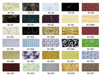 122*244 Panneau Composite En Aluminium Texture Pierre De Marbre ACP ACM pour Murs Intérieurs Revêtement Mural Extérieur Façades De Bâtiment En Plastique