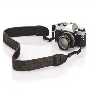 สายคล้องกล้องผ้าแคนวาส 5 ซม. สไตล์วินเทจ สายคล้องไหล่สำหรับกล้อง DSLR มิเรอร์เลส ใช้ได้กับกล้องทั่วไป - Product Image 4