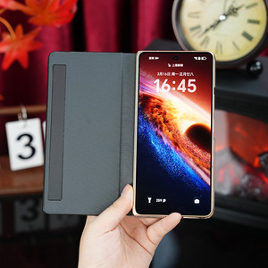 For Honor Magic V6 mobile phone case, new Chinese style wristband, rotating bracket, anti-drop <b>folding</b> <b>screen</b> mobile phone case. - Product Image 4