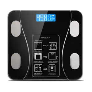 Sıcak satış dijital kişisel vücut ağırlığı ve yağ akıllı sağlıklı elektrik ölçeği