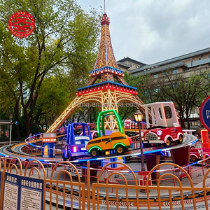 Mini Montagnes Russes pour Enfants, <span class=keywords><strong>Train</strong></span> sur Rail pour Jardin, Mini <span class=keywords><strong>Train</strong></span> de Fête Foraine pour Enfants - Product Image 1