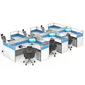 하이 퀄리티 사무실 모듈러 사무실 워크 스테이션 캐비닛 콜 센터 사무실 책상 스크린
