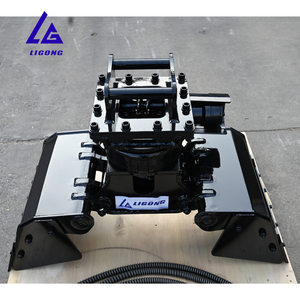 Grappin rotatif à large ouverture avec pare-boue et force de préhension élevée pour les bûches, les roches et les broussailles sur mini-excavatrices - Product Image 6