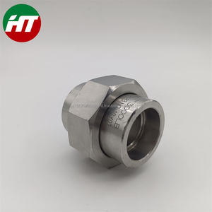 ASME B16.11 ASTM A182 F44 F45 F51 F60 F53 F55 Super Duplex Acero inoxidable Socket Soldadura Accesorios forjados Unión Precio - Product Image 1