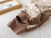 Ours col rond costume 2 pièces petit bébé garçons vêtements de Noël automne