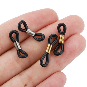 Anillo Antideslizante de Silicona Ajustable para Gafas, Accesorio de Hebilla para Cadena de Gafas, Piezas DIY en Tonos Negro, Blanco, Dorado y Plateado - Product Image 5
