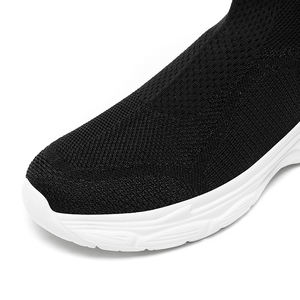 Baskets montantes tendance en maille tricotée pour homme et femme - Product Image 4