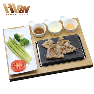 Fábrica cocina caliente rocas para hornear carne piedra calor restaurante de cocina de piedra - Product Image 2
