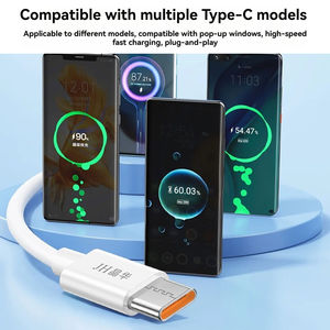 <span class=keywords><strong>Cable</strong></span> USB Tipo C de 66 W, <span class=keywords><strong>Cable</strong></span> de Carga Súper Rápida para Mate 40 30 Xiaomi <span class=keywords><strong>Samsung</strong></span>, Cables de Carga Rápida USB, <span class=keywords><strong>Cable</strong></span> de Datos - Product Image 2