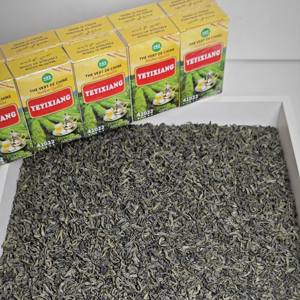 Thé vert de <span class=keywords><strong>Chine</strong></span> riche en sélénium de la région de <span class=keywords><strong>Chine</strong></span>, Chunmee 41022, meilleure qualité pour le marché marocain avec échantillon gratuit - Product Image 6