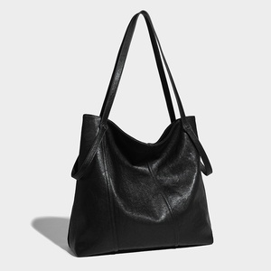 Bolso Tote de Lujo de Alta Gama, Gran Capacidad, Otoño-Invierno, con Cierre de Cremallera, Asa Doble, Bolso de Hombro para el Trabajo, Color Bronceado - Product Image 4