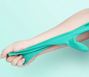 Guanti in Gomma Anti-Chimici, Anti-Olio, Resistenti ad Acidi e Alcali, per Uso Industriale, Spessi e Durevoli in Nitrile - Product Image 5