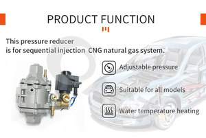 ตัวลดแรงดันสูง <span class=keywords><strong>ACT</strong></span> CNG AT12 สำหรับรถยนต์ กำลังม้า: สูงสุด 340 แรงม้า มาตรฐานยูโร R67 - Product Image 5