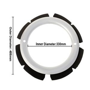 Placa de Presión de PVC CH SJPACK (Negra/Blanca con Forma de Anillo O) 0.6kg 51cm Tambor para Alambre de Soldadura - Accesorios Profesionales de Grado Farmacéutico - Product Image 5