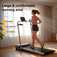 Tapis de course pliable sous le bureau, tapis de marche électrique inclinable, tapis de marche compact à prix abordable