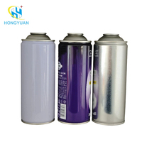Kaleng Semprot Aerosol Anti Bocor Segel Rapat, Kemasan Aluminium untuk Busa Cukur, Kemasan Cairan Perawatan Pribadi, Tutup Sekrup