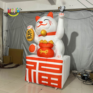 Nhật bản linh vật Maneki Neko bơm hơi khổng lồ mèo may mắn - Product Image 2