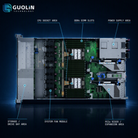 Serveur HPE ProLiant DL360 Gen10 1U reconditionné, Xeon Gold 6248R, 64 Go DDR4, 4SFF, ILO 5 pour la virtualisation en centre de données
