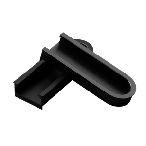 Minimalist U-Shaped Groove Recessed Handles Embedded Concealed <strong>Door</strong> Pulls for Wardrobe Drawer Cabinet Vanity - Product Image 1