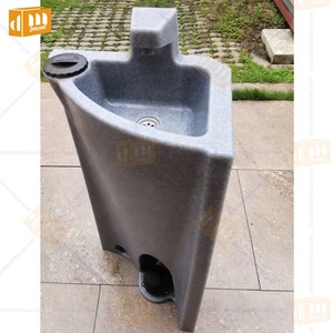 Lavabo del baño Lavabo a mano Modelos de precios Lavabos Lavado <span class=keywords><strong>con</strong></span> grifo de agua Estación de lavabo móvil portátil HDPE para in - Product Image 1