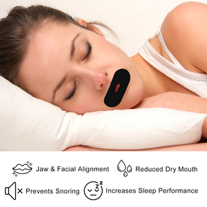 定制包装防打鼾口呼吸胶带贴片带孔睡眠贴 - Product Image 5