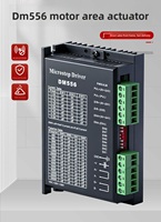 Driver DM556 Tersedia untuk Motor Stepper 35/39/42/57 5-24V Peralatan Otomasi Respons Kecepatan Tinggi 50W IP54