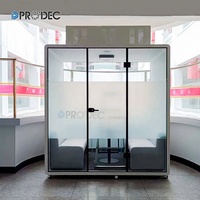 Cabine insonorisée modulaire pour studio, piano, conférence, bureau