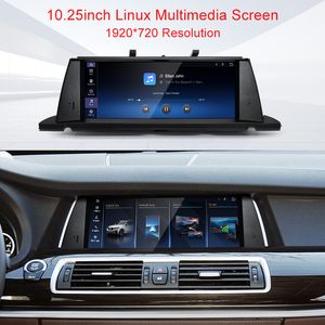 ระบบ STWEI 2026 ใหม่ ดีไซน์บางเฉียบ ระบบปฏิบัติการ Linux หน้าจอ 12.8 นิ้ว ความละเอียด 2400x900 สำหรับรถยนต์ BMW ซีรีส์ 5 GT F07 F18 เครื่องเล่นอัตโนมัติแบบไร้สาย CarPlay KSW - Product Image 3