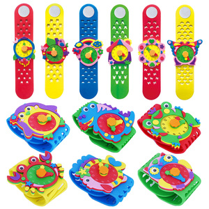 Paquete de Materiales Creativos de EVA <span class=keywords><strong>para</strong></span> Manualidades Infantiles, Juguete de Reloj de Dibujos Animados de Simulación, Pequeño Regalo de Dinosaurio - Product Image 2