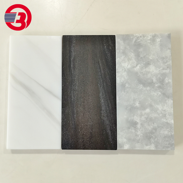 Artificial Stone 100% Pure Solid Surface Sheets Man Made Marble Texture Pattern