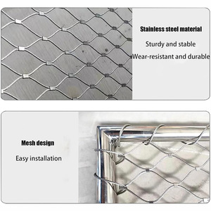 ตาข่ายเชือกสแตนเลสแบบหนาสำหรับพยุงต้นไม้ในสวน - Product Image 2
