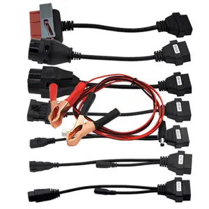 Car Cable OBD OBD2 Full Set 8PCS for Delphi Vd ds150e Cdp WOW Autocom Parts Diagnostic Scanner